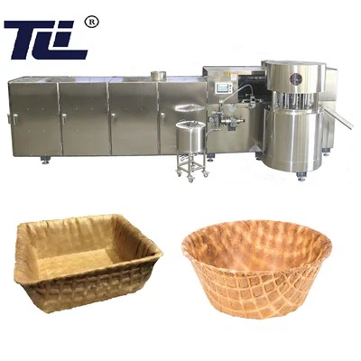 Машина для виготовлення вафельних чаш для морозива